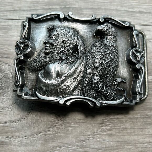 art effects Other - Native American beautiful eagle belt buckle